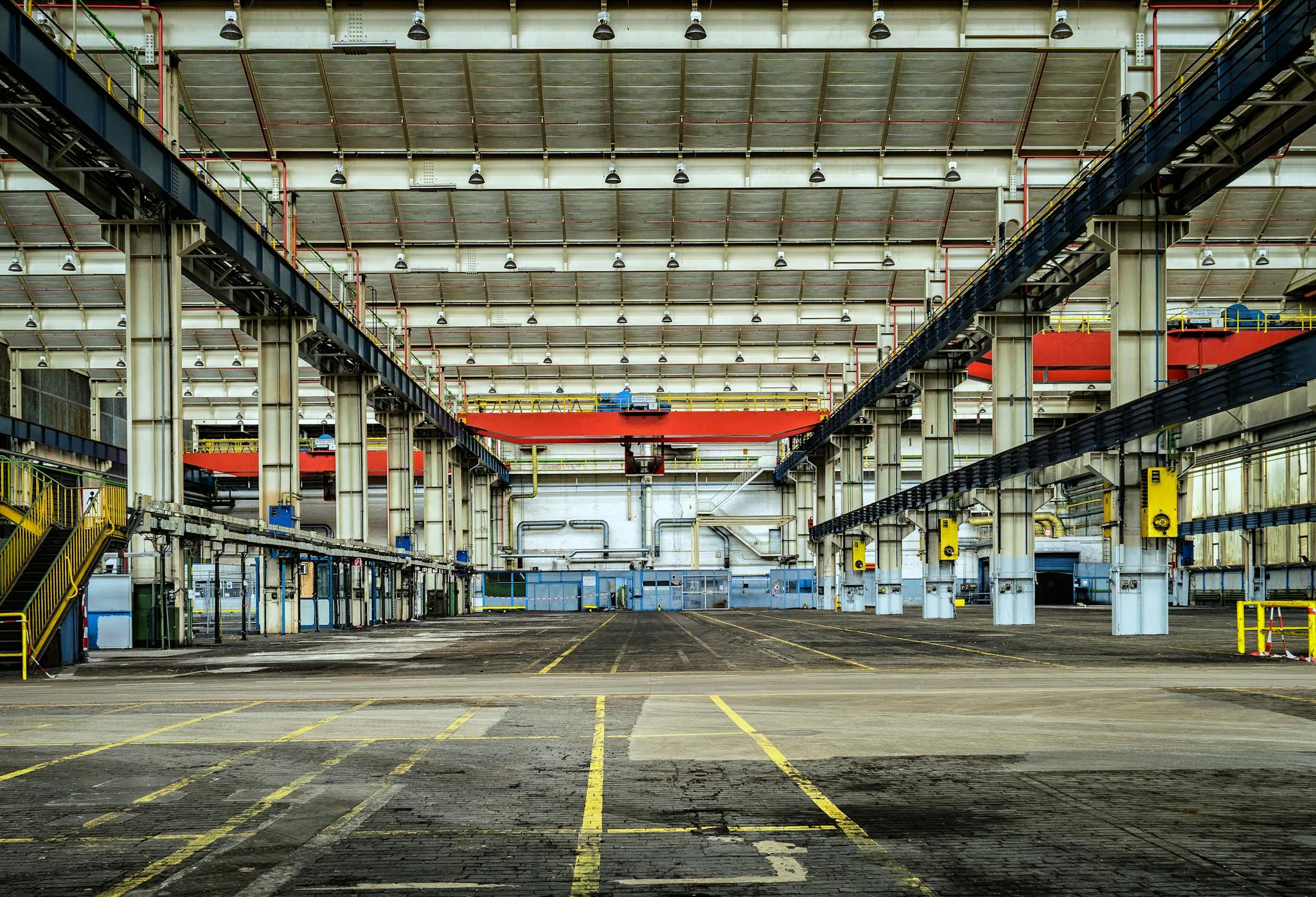 Empty Concrete Building